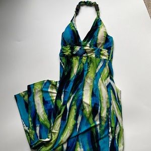 Cristinalove maxi halter dress size M